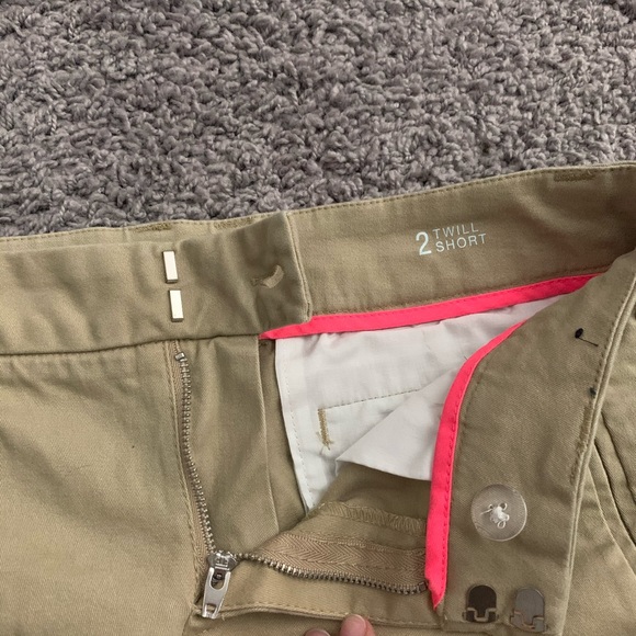 A.n.a Twill Shorts size 2 Tan Khaki - Picture 3 of 7